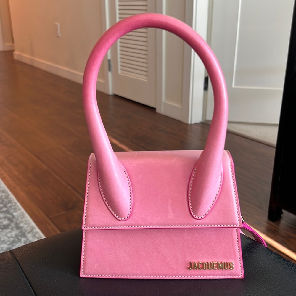 Jacquemus Pink “Le Chiquito Moyen” Bag